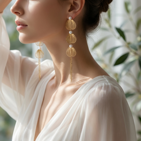 Pavé Zircon Butterfly High Polish Stainless Steel Earrings detail