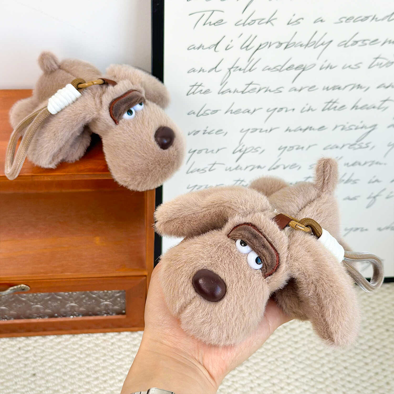 15cm Big - Eyed Dog Plush Pendant - Image 6