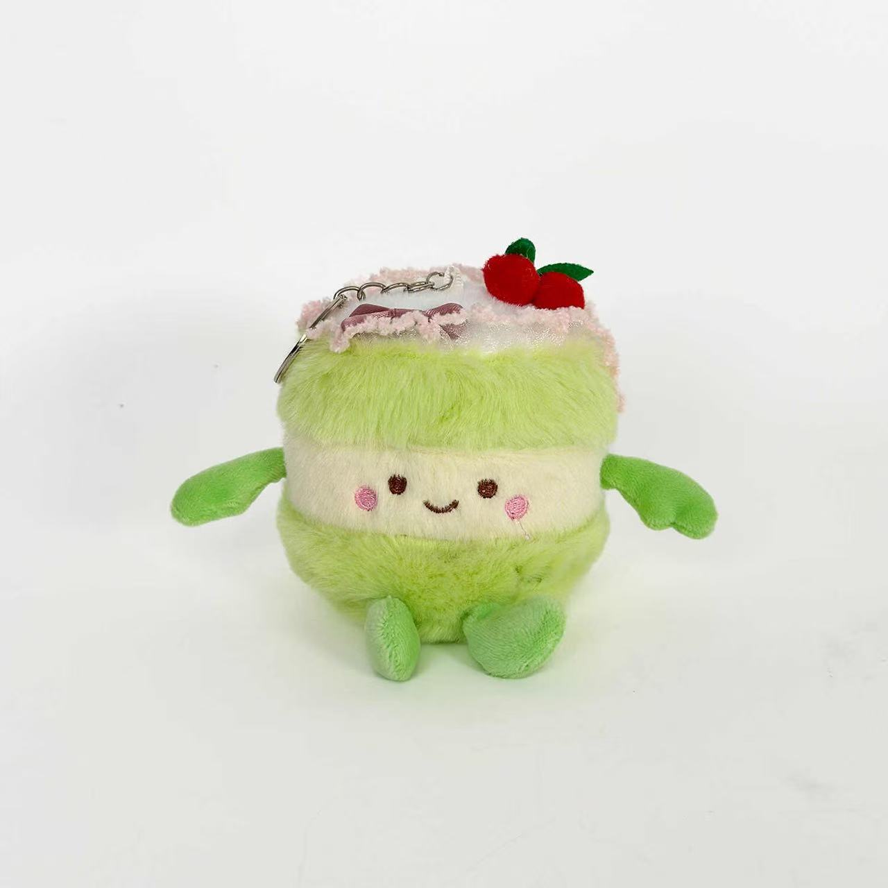 Sweet & Cute Mini Cake Plush Keychain - Image 7
