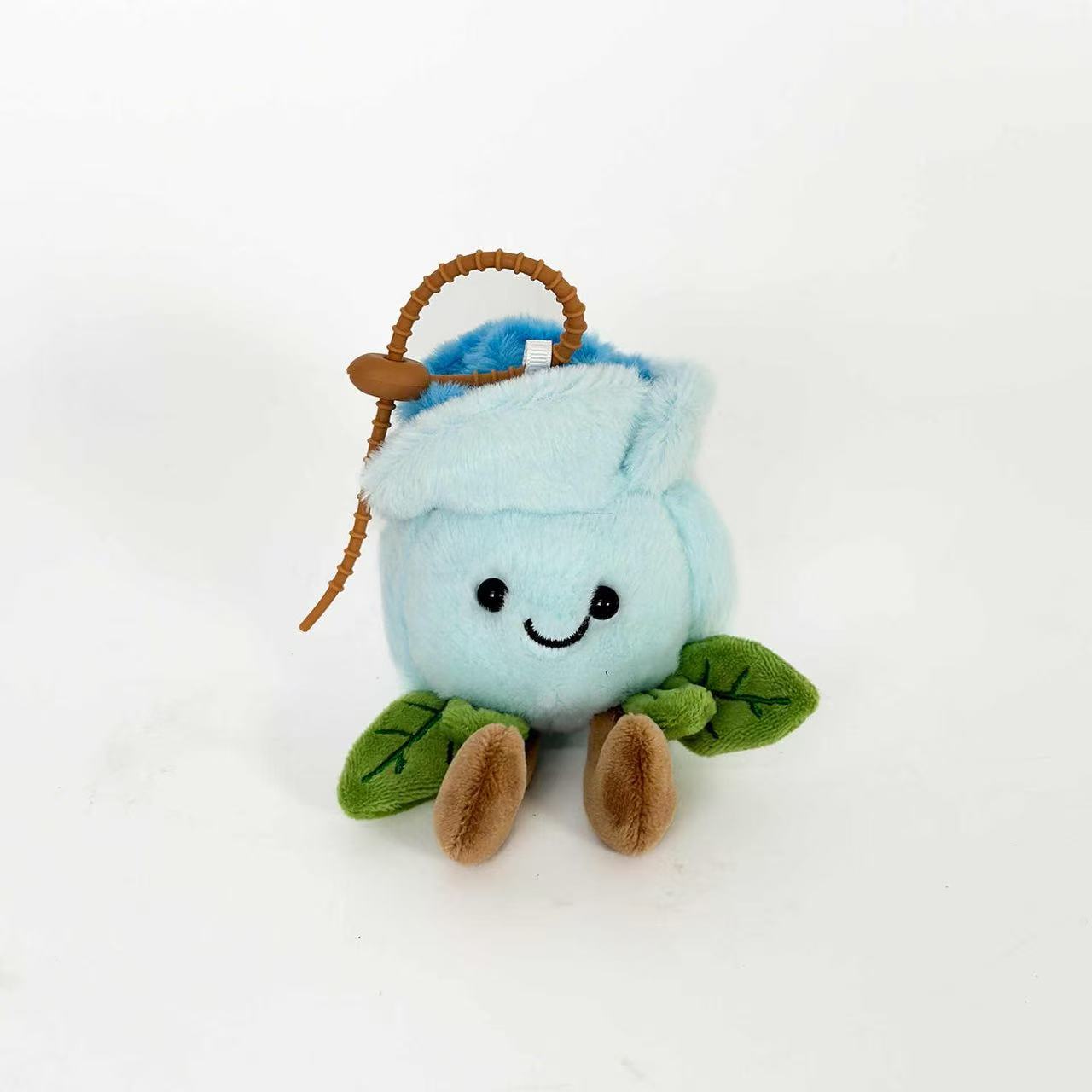 Rose-Themed Baby Plush Keychain - Alternative View