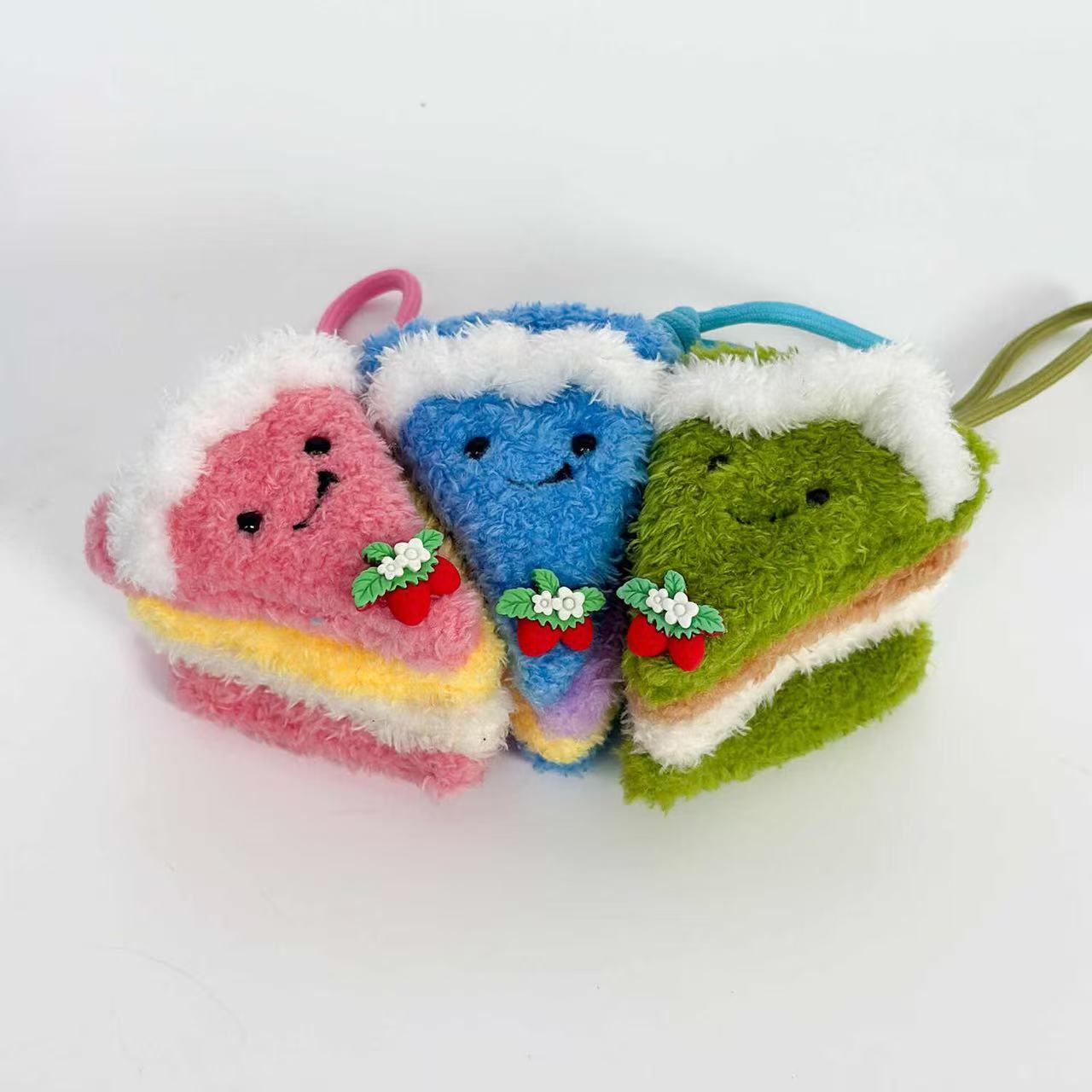 Berry-Themed Sandwich Plush Keychain - Image 5