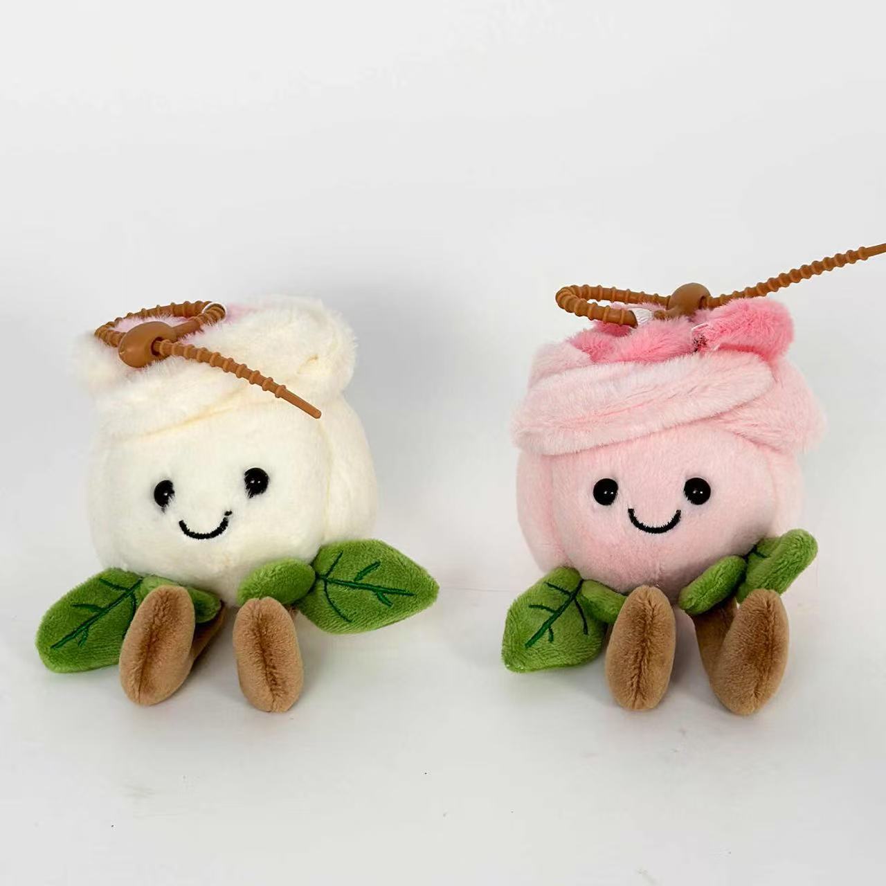 Rose-Themed Baby Plush Keychain - Image 5