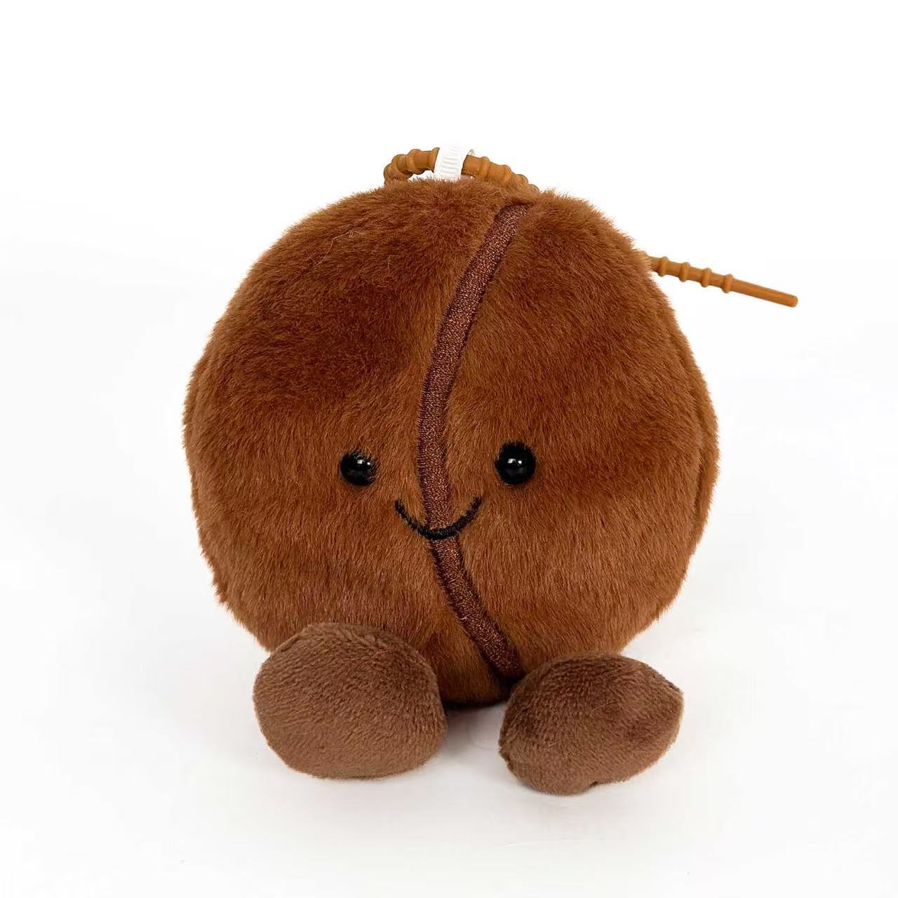 Coffee Beans Plush Keychain - Image 6
