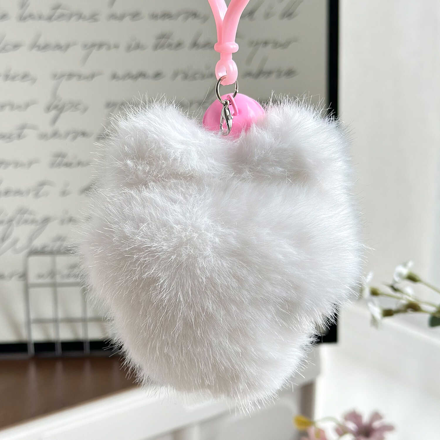 4 - inch 10cm Doctor Rabbit Plush Toy Pendant - Alternative View