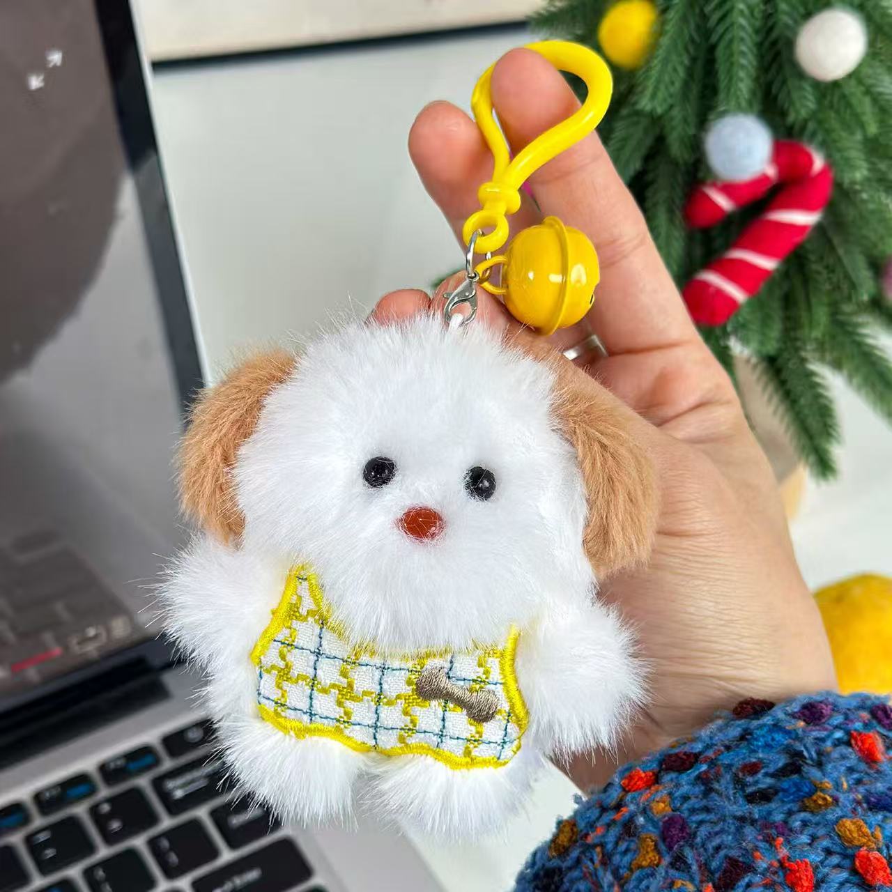 Vest-Wearing Dog Plush Toy - Image 6