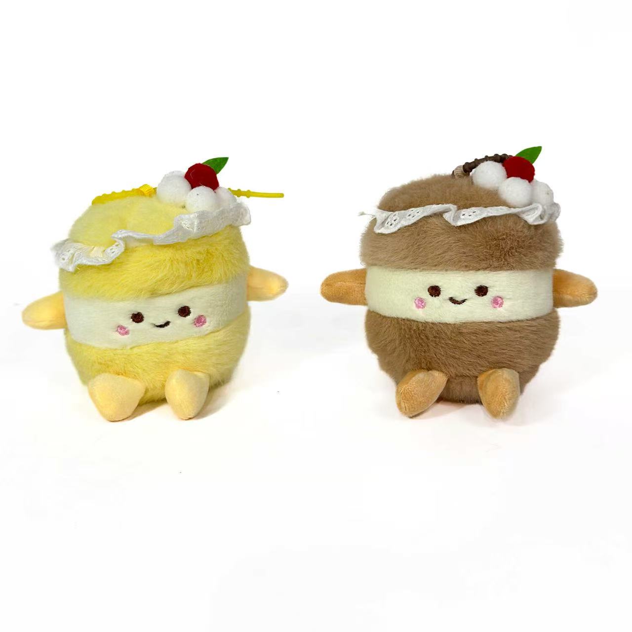 Cute Cake Plush Keychain - Image 6