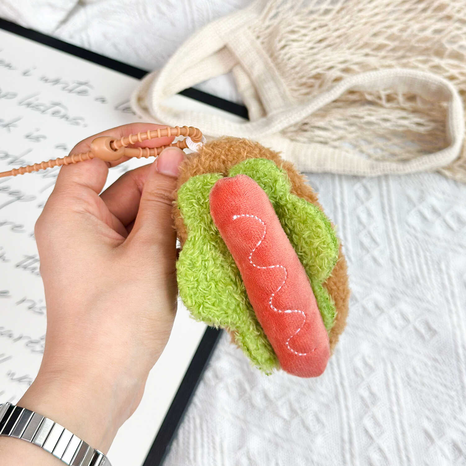 4 - inch 6 - 9cm Afternoon Tea Set Plush Pendant - Alternative View