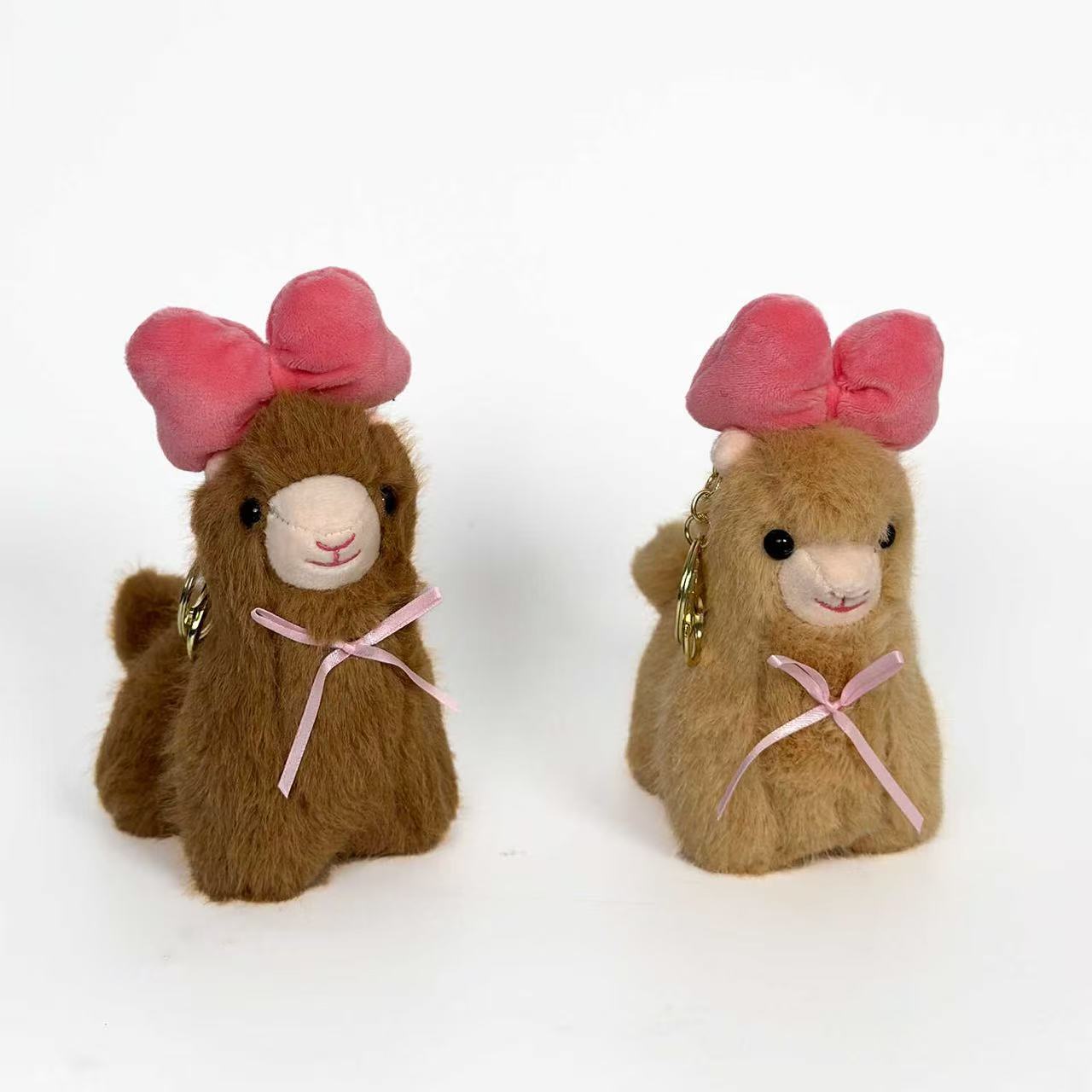 Hair Bow Alpaca Keychain - Image 5