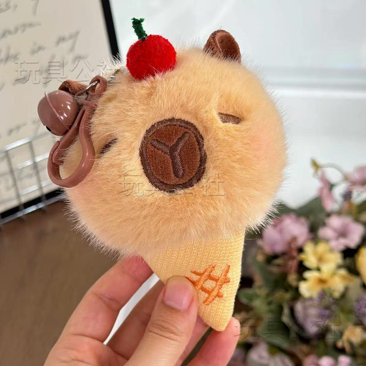 Cute Pet Ice Cream Keychain - Image 6