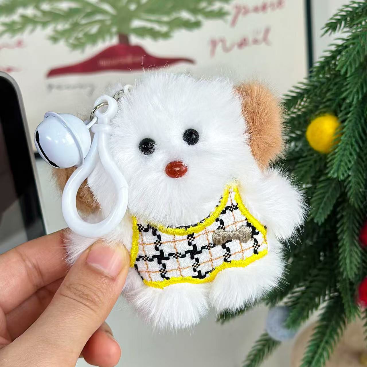 Vest-Wearing Dog Plush Toy - Image 7