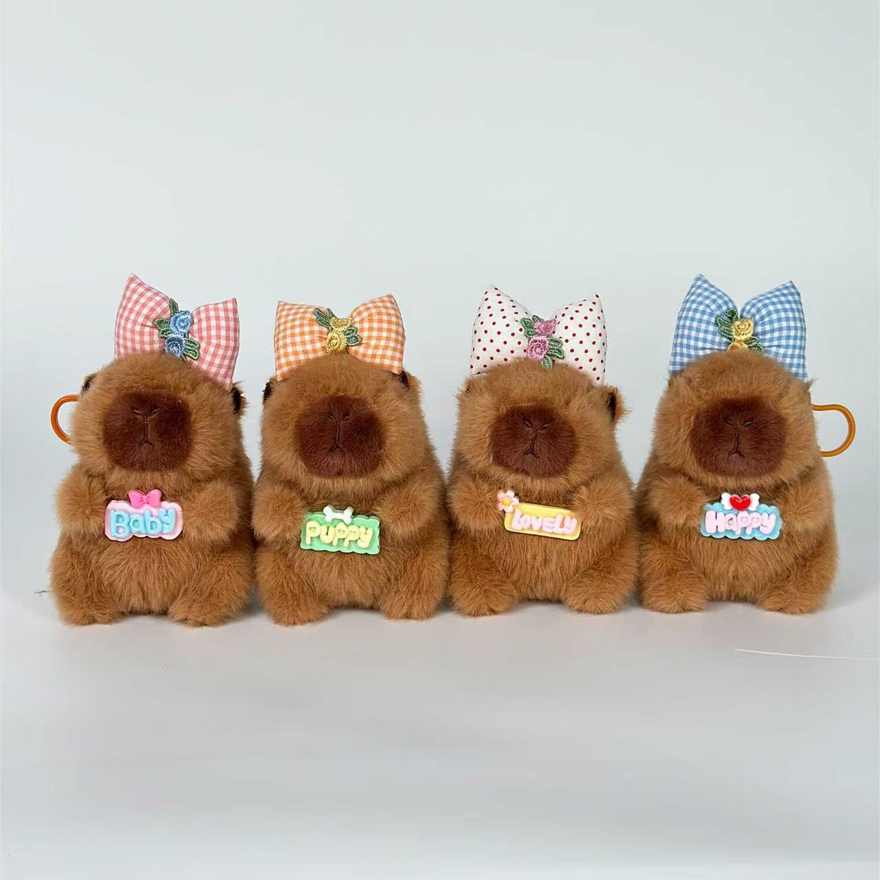 Tiny Hair Bow Bunny Keychain - Image 5