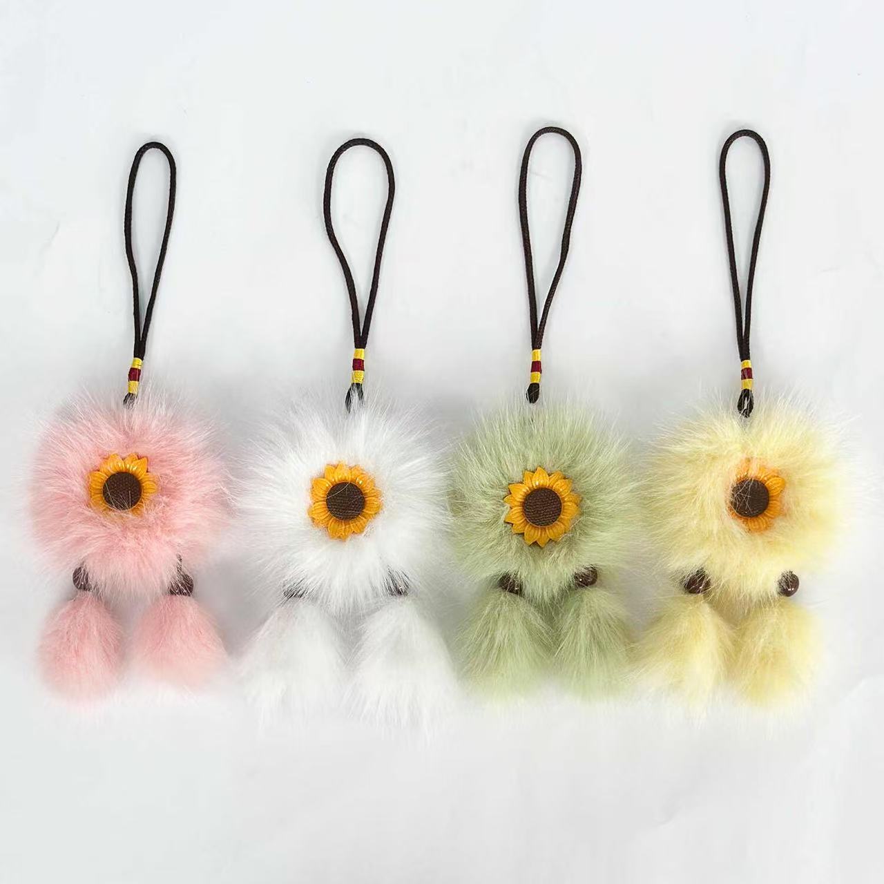 Sunflower Dreamcatcher Plush Keychain - Image 6