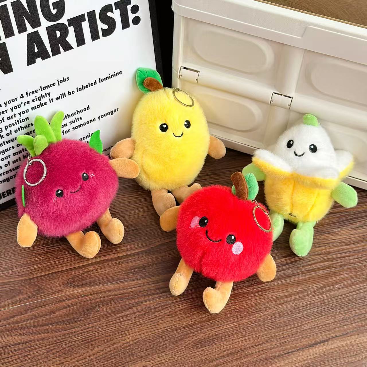 Tiny Fruit Keychain