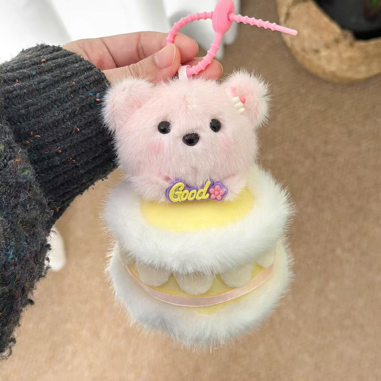 Bear Cub Cake Keychain - Alternative View