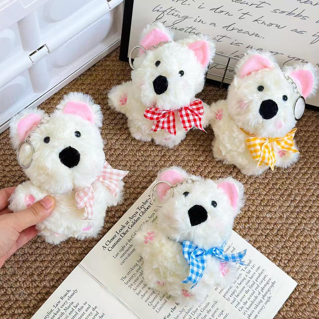 Cute Westie Keychain