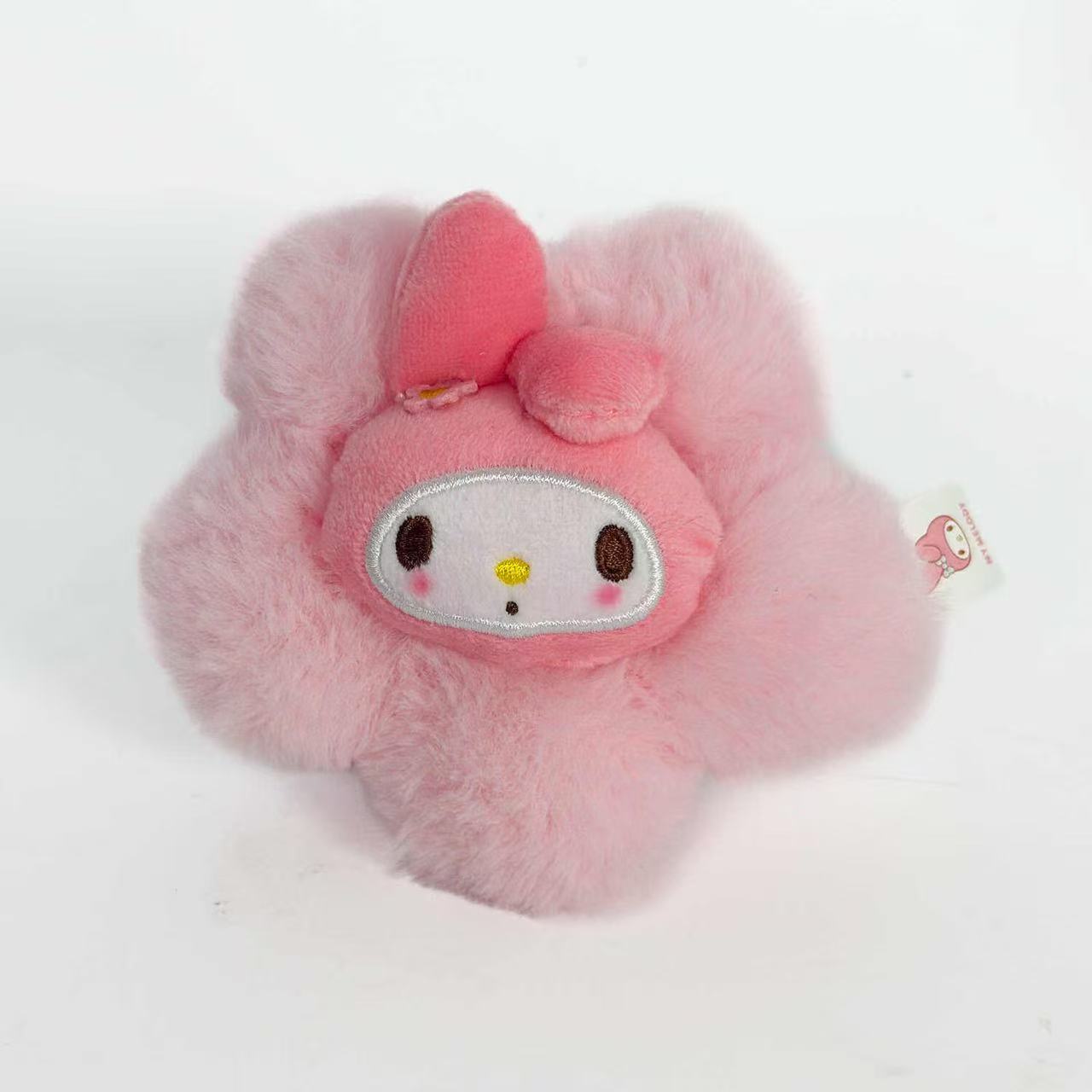 Genuine Flower-Themed My Melody Plush Keychain - Alternative View