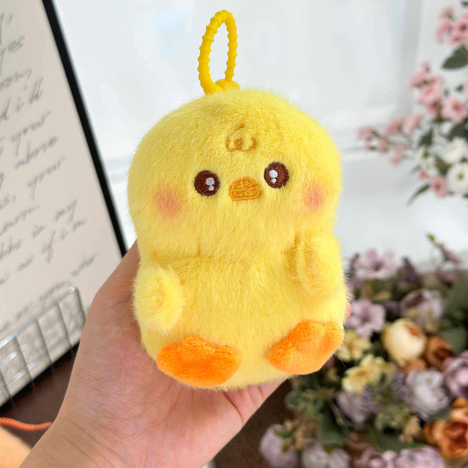 4 - inch 11cm Tuan Tuan Sitting Animal Pendant (Silicone Buckle) - Image 5