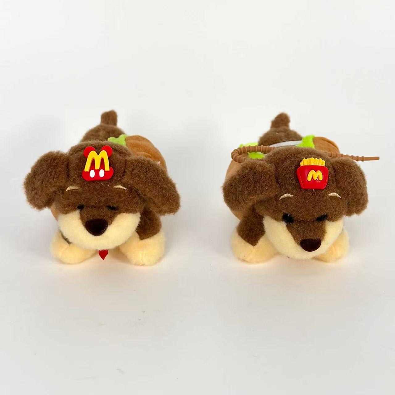 Hamburger-Themed Dog Plush Keychain - Image 6