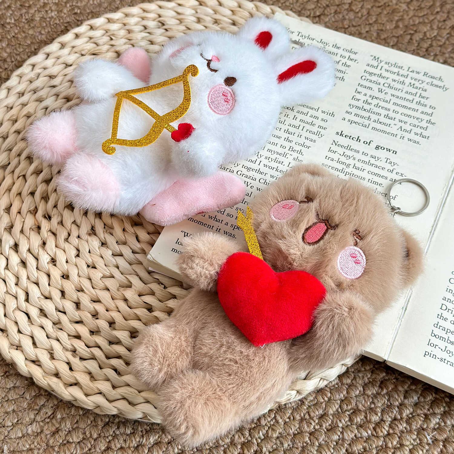 Heart - Striking Plush Pendant