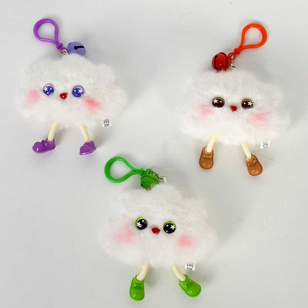 Big-eyed & Cute Cloud Keychain - Image 5