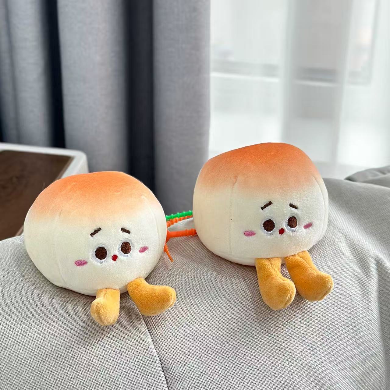 Expression Steamed Bun Tot Keychain