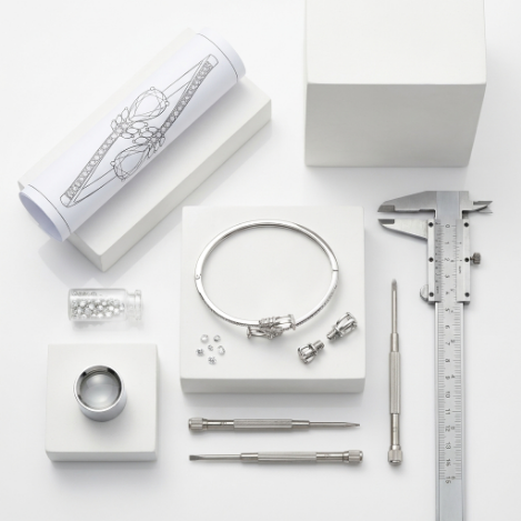 Pavé Zircon Bracelet Euro-American Luxury Metal Bracelet