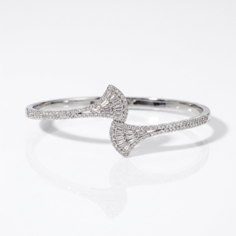 Pavé Zircon Bracelet Euro-American Luxury Metal Bracelet
