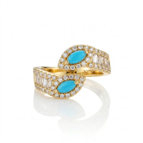 Signet Mid Band Stone Row Pavé Zircon Accent Stone 304 Stainless Steel Ring
